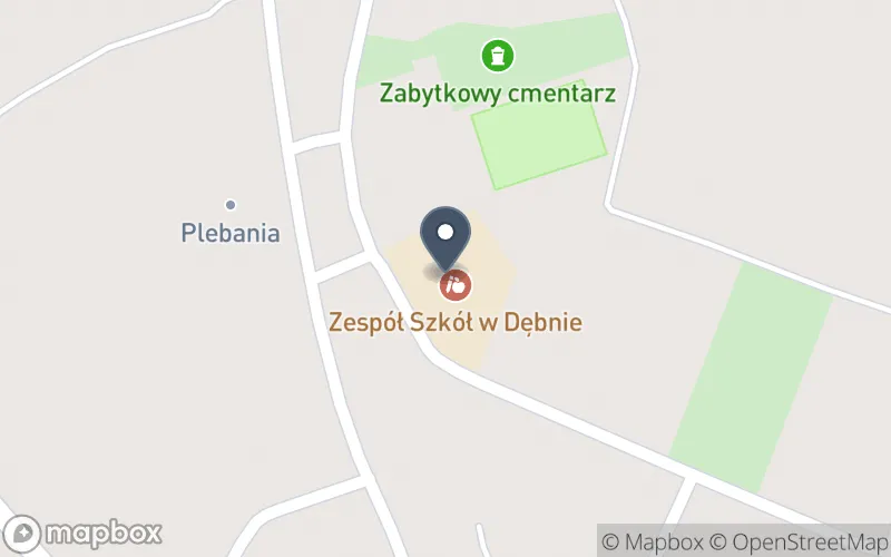 Lokalizacja: Zespół Szkół Dębno