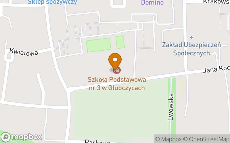 Lokalizacja: Szkoła Policealna Zaoczna w Głubczycach