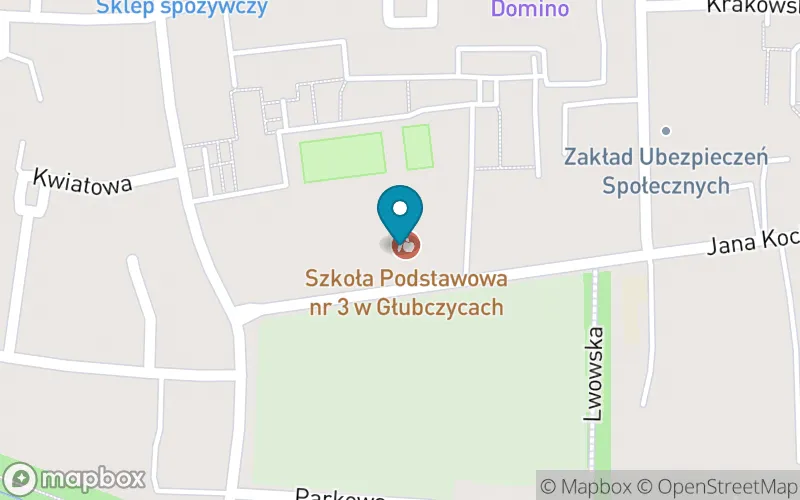 Lokalizacja: Szkoła Podstawowa nr 3 im. Marii Skłodowskiej Curie w Głubczycach