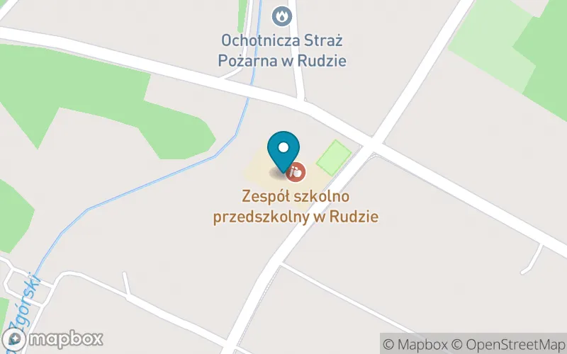 Lokalizacja: Szkoła Podstawowa im. Józefa Gorlacha w Rudzie