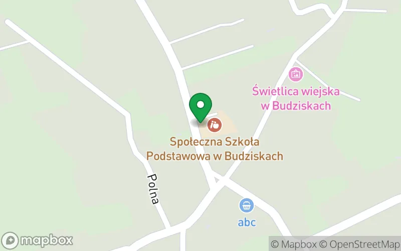 Lokalizacja: Społeczne Przedszkole w Budziskach
