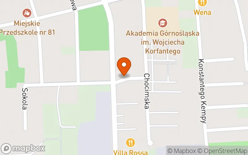 Lokalizacja: Niepubliczny Żłobek Pastelove w Katowicach