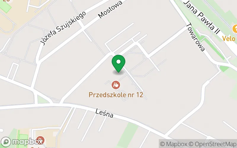 Lokalizacja: Przedszkole Miejskie nr 12 Integracyjne w Jaworznie