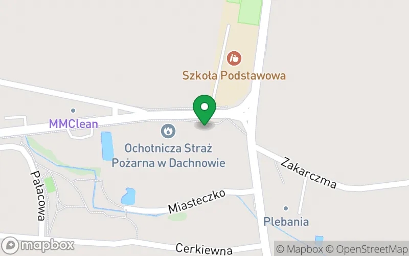 Lokalizacja: Publiczne Przedszkole w Dachnowie