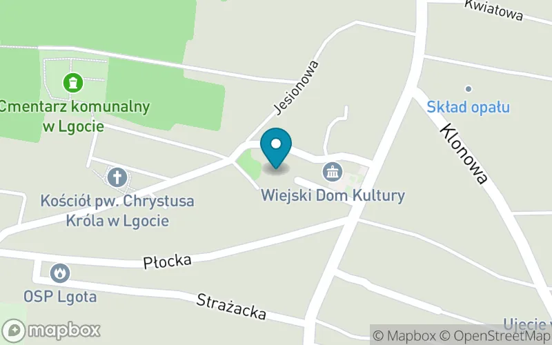 Lokalizacja: Szkoła Podstawowa im. Juliusza Słowackiego w Lgocie