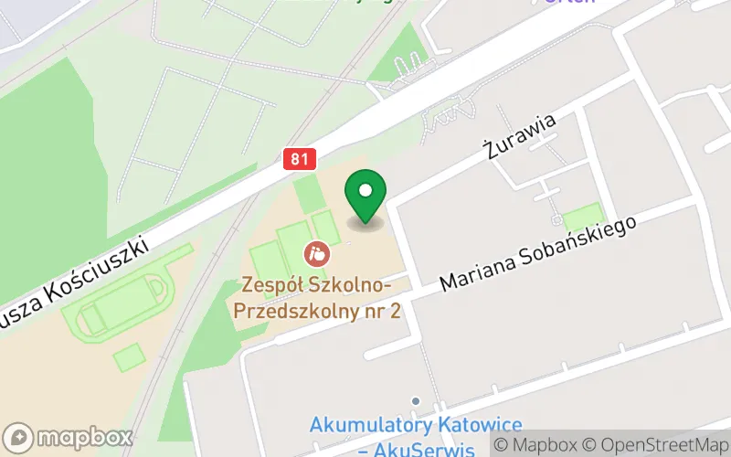 Lokalizacja: Przedszkole nr 43 w Katowicach