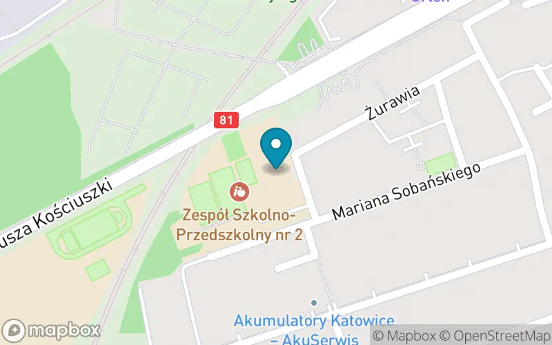 Lokalizacja: Szkoła Podstawowa nr 32 im. Bohaterów Monte Cassino