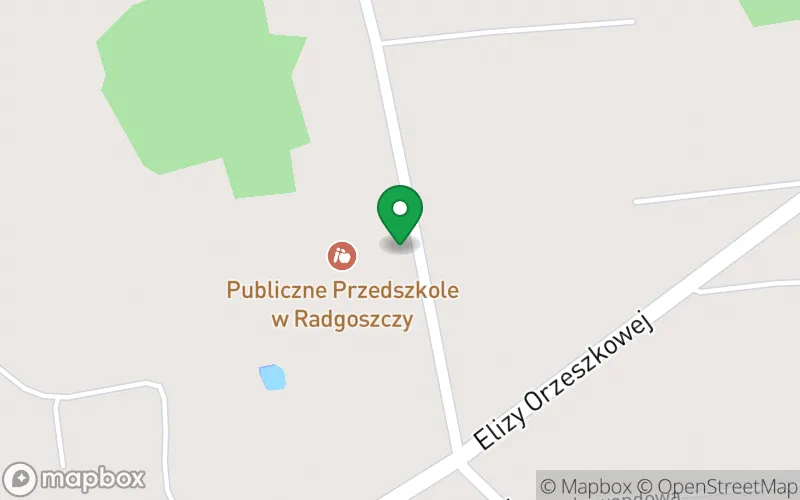 Lokalizacja: Przedszkole Publicznew Radgoszczy