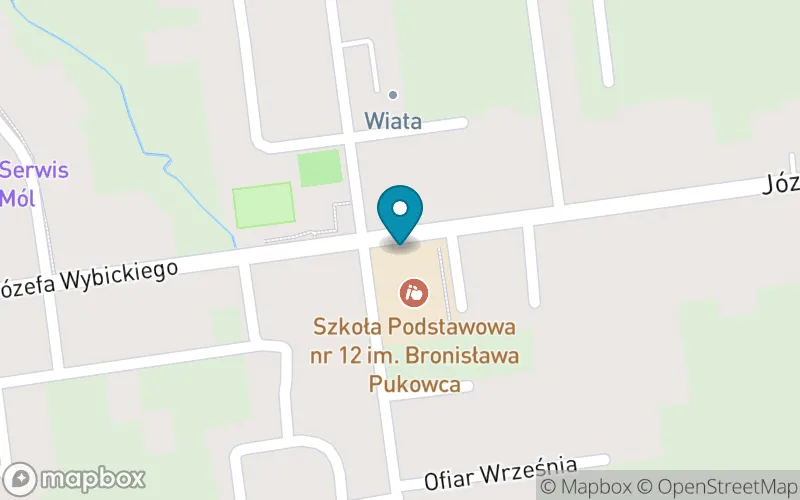 Lokalizacja: Szkoła Podstawowa nr 12 im. Bronisława Pukowca w Mysłowicach