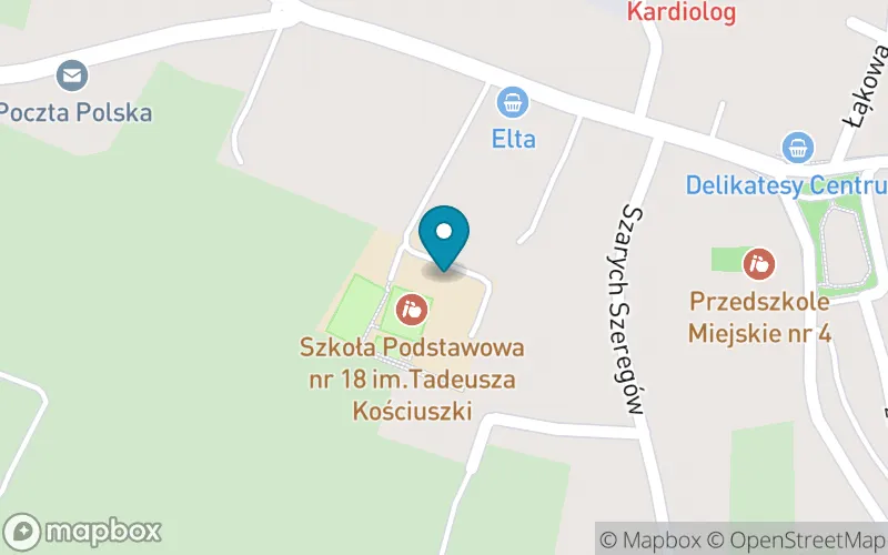Lokalizacja: Szkoła Podstawowa nr 18 im. Tadeusza Kościuszki w Jaworznie