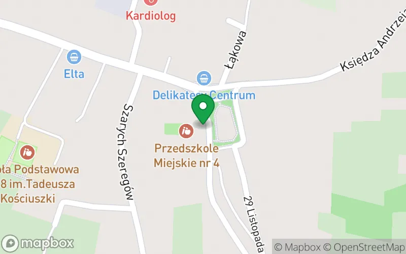 Lokalizacja: Przedszkole Miejskie nr 4 w Jaworznie