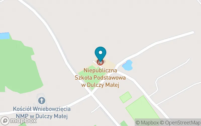 Lokalizacja: Niepubliczna Szkoła Podstawowa w Dulczy Małej