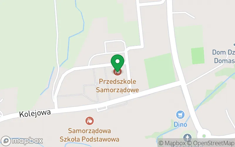 Lokalizacja: Zespół Szkolno-Przedszkolny im. Przyjaciół Dzieci Samorządowe Przedszkole w Domaszkowie