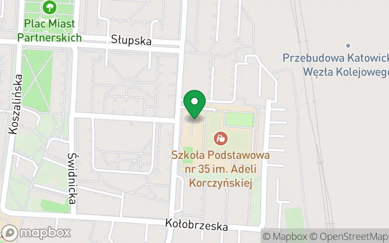 Lokalizacja: Przedszkole nr 15 z Oddziałami Integracyjnymi w Katowicach