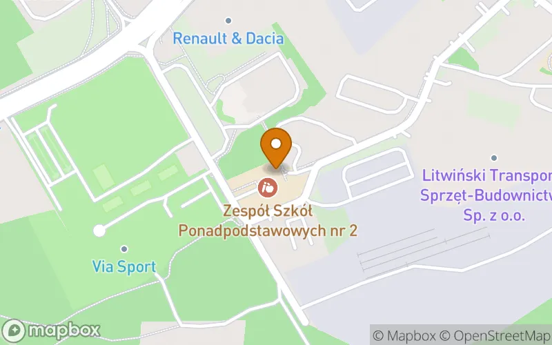 Lokalizacja: Szkoła Policealna nr 2 w Jaworznie