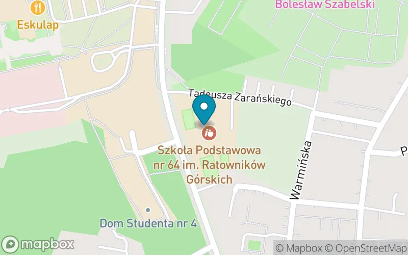 Lokalizacja: Szkoła Podstawowa nr 64 im. Ratowników Górskich