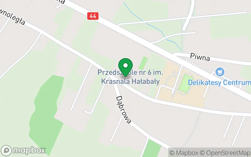 Lokalizacja: Przedszkole nr 6 im. Krasnala Hałabały