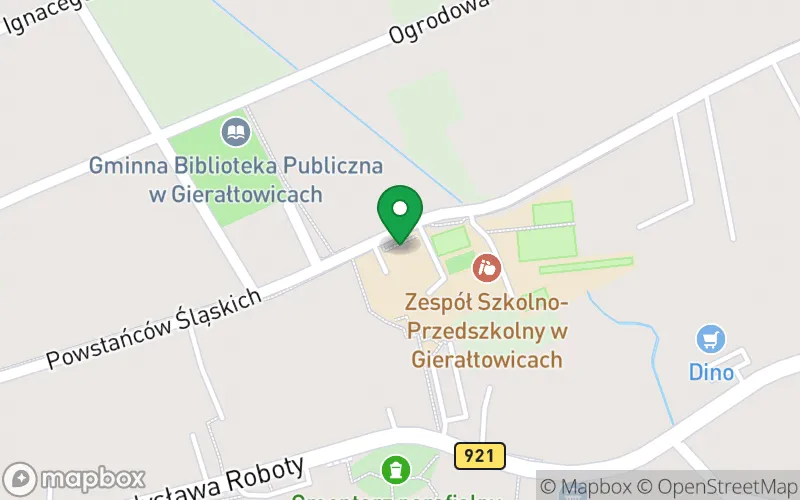 Lokalizacja: Gminne Przedszkole w Gierałtowicach