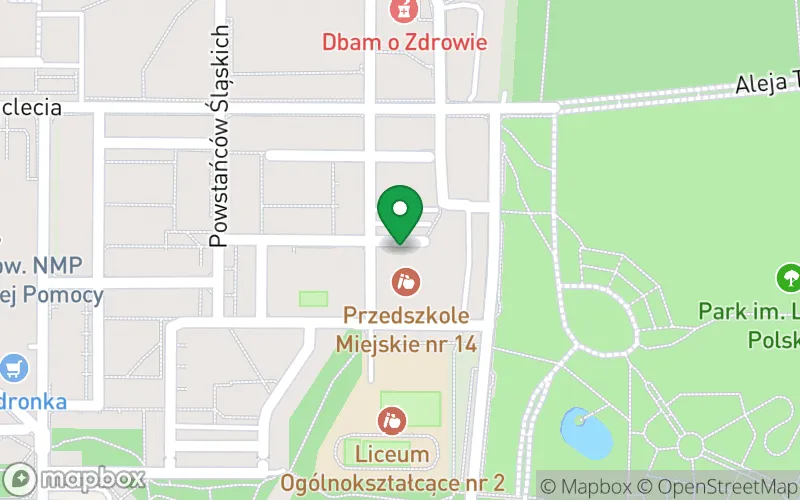 Lokalizacja: Przedszkole Miejskie nr 14 z Oddziałami Integracyjnymi w Jaworznie