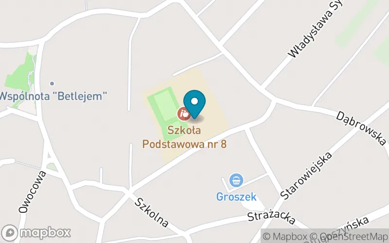 Lokalizacja: Szkoła Podstawowa nr 8 im. Janusza Korczaka w Jaworznie