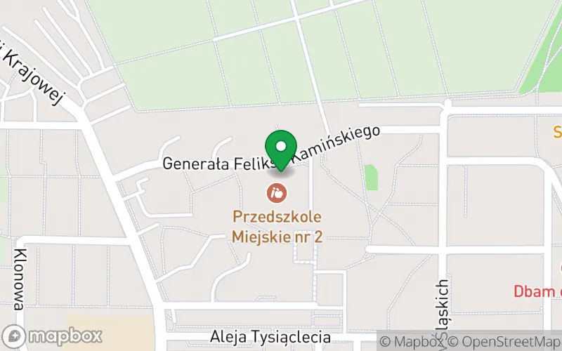Lokalizacja: Przedszkole Miejskie nr 2 w Jaworznie
