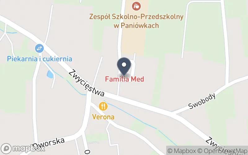 Lokalizacja: Zespół Szkolno-Przedszkolny w Paniówkach