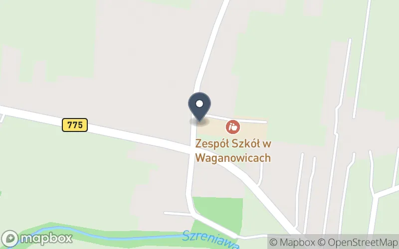 Lokalizacja: Zespół Szkół z Oddziałami Integracyjnymi i Specjalnymi im. Stanisława Wyspiańskiego w Waganowicach