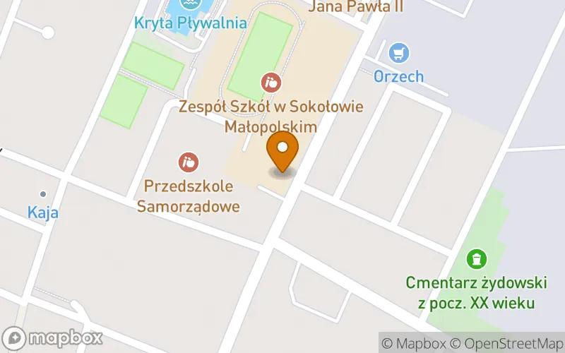 Lokalizacja: Szkoła Policealna w Sokołowie Młp.