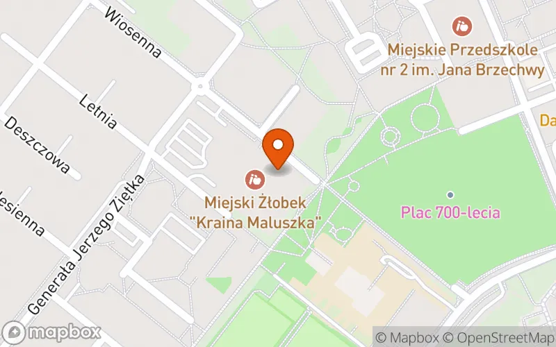 Lokalizacja: Miejski Żłobek "Kraina Maluszka" w Knurowie