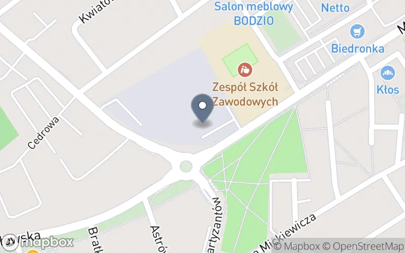 Lokalizacja: Centrum Kształcenia Zawodowego w Mysłowicach