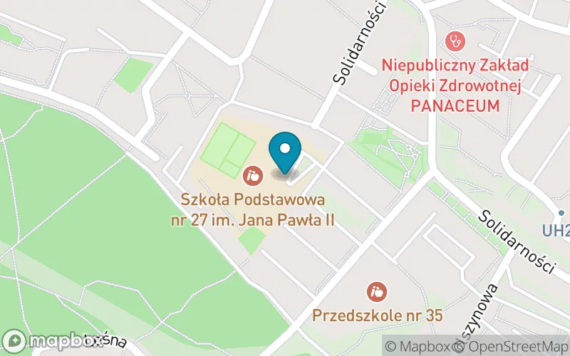 Lokalizacja: Szkoła Podstawowa nr 27 im. Jana Pawła II