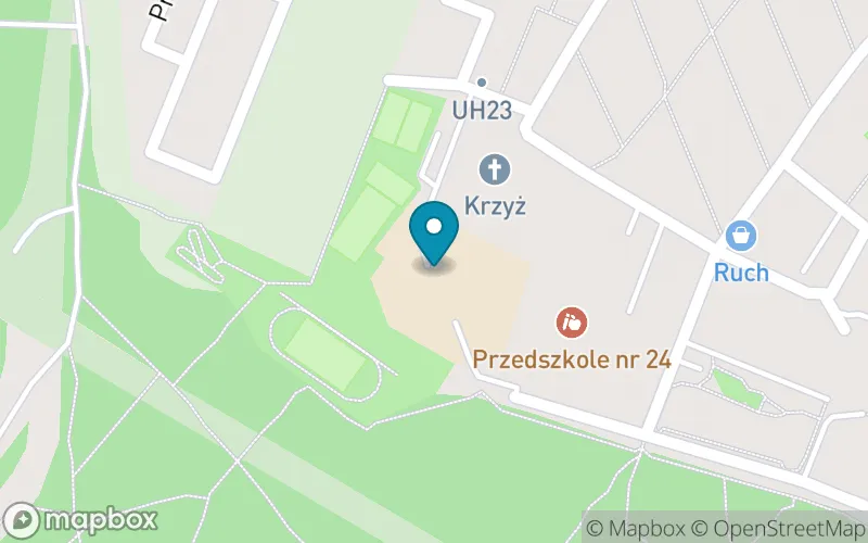 Lokalizacja: Szkoła Podstawowa Sportowa z Oddziałami Integracyjnymi nr 15 im. Polskich Olimpijczyków w Rudzie Śląskiej
