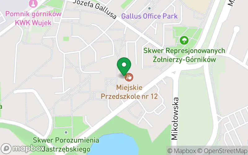 Lokalizacja: Przedszkole nr 12 w Katowicach