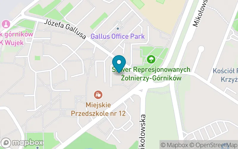 Lokalizacja: Szkoła Podstawowa nr 5 im. Dziewięciu Górników z Wujka