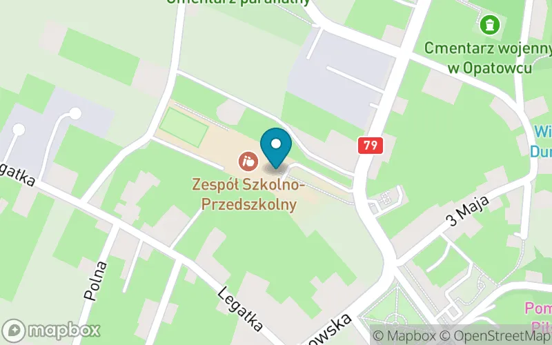 Lokalizacja: Szkoła Podstawowa im. Marszałka Józefa Piłsudskiego w Opatowcu