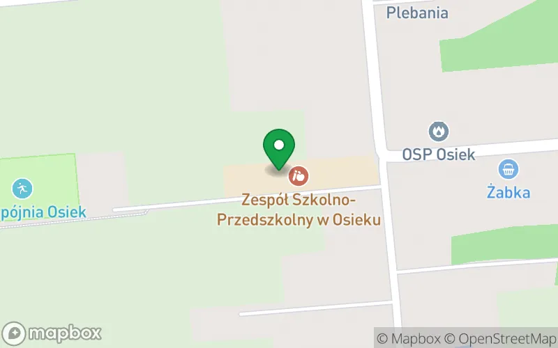 Lokalizacja: Przedszkole w Zespole Szkolno-Przedszkolnym w Osieku