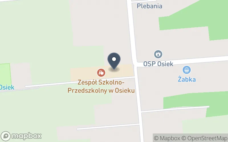 Lokalizacja: Zespół Szkolno - Przedszkolny w Osieku