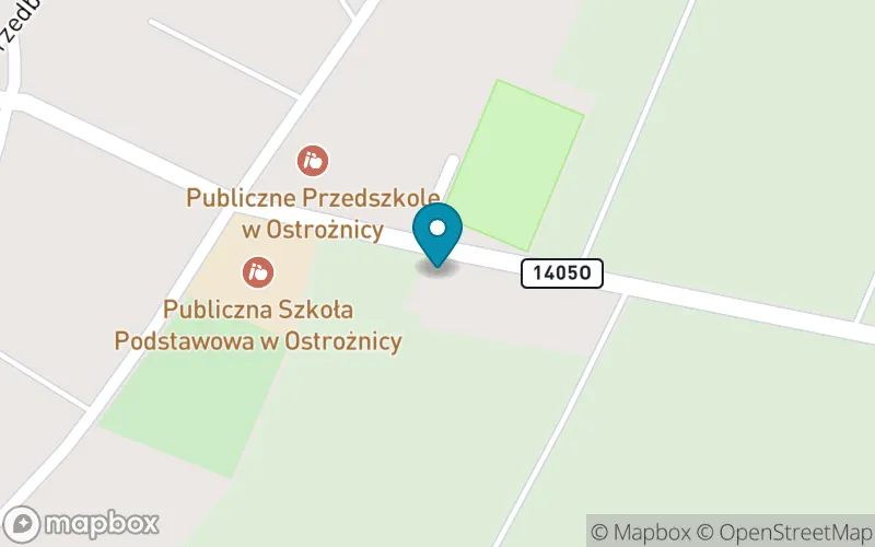 Lokalizacja: Publiczna Szkoła Podstawowa w Ostrożnicy