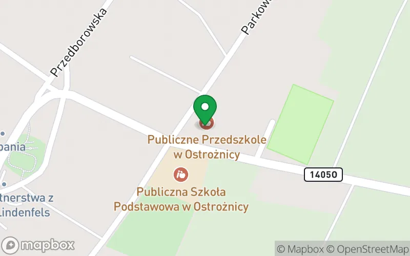 Lokalizacja: Publiczne Przedszkole w Ostrożnicy
