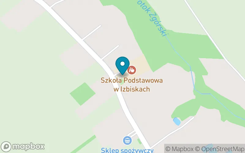 Lokalizacja: Szkoła Podstawowa w Izbiskach