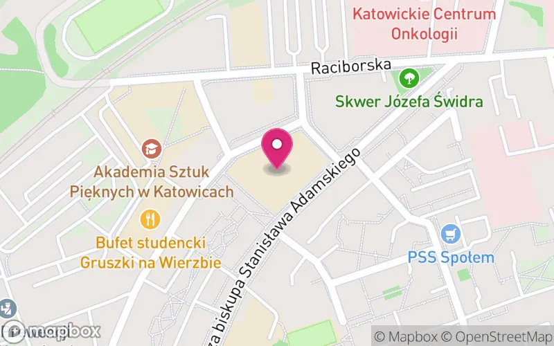 Lokalizacja: Wyższa Szkoła Bankowości i Finansów