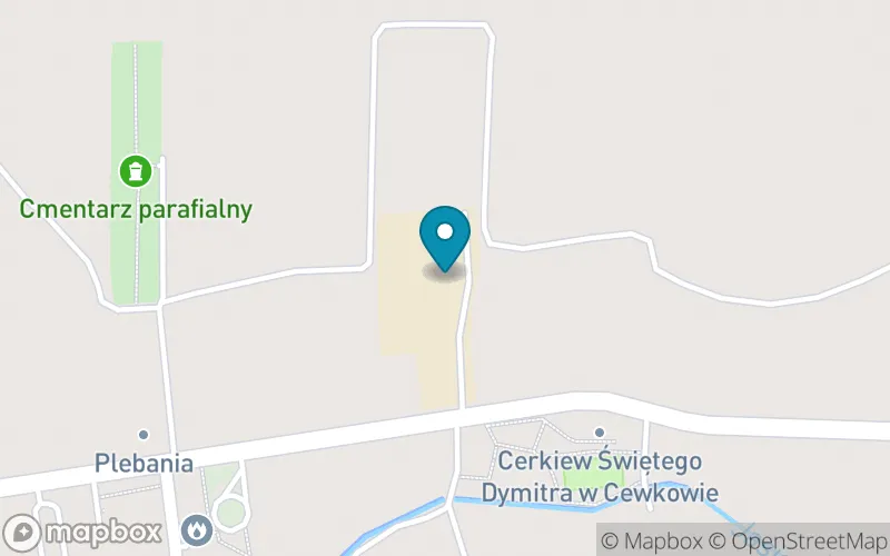Lokalizacja: Szkoła Podstawowa w Cewkowie