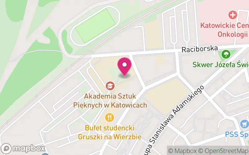 Lokalizacja: Akademia Sztuk Pięknych w Katowicach