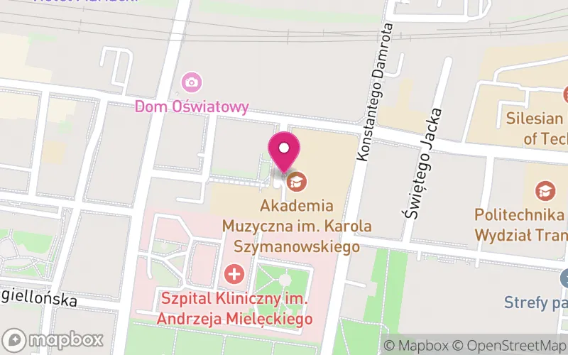 Lokalizacja: Akademia Muzyczna im. Karola Szymanowskiego