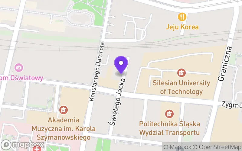 Lokalizacja: Technikum Zakładu Doskonalenia Zawodowego w Katowicach