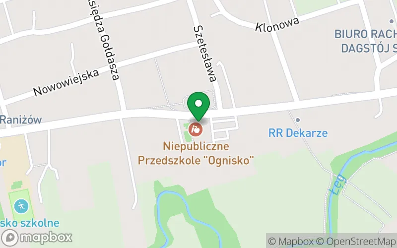 Lokalizacja: Niepubliczne Przedszkole "Ognisko"