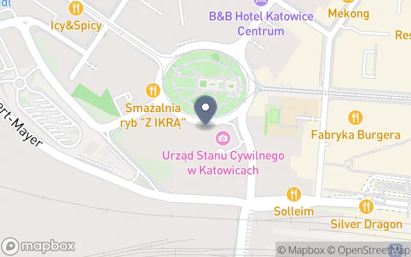 Lokalizacja: Izba Rzemieślnicza oraz Małej i Średniej Przedsiębiorczości w Katowicach