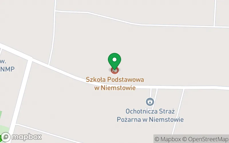 Lokalizacja: Punkt Przedszkolny w Niemstowie