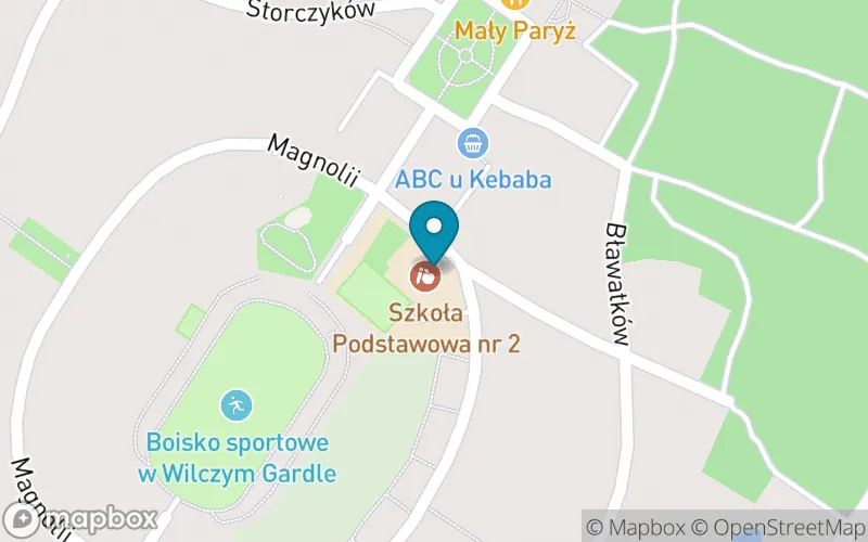 Lokalizacja: Szkoła Podstawowa nr 2 w Gliwicach