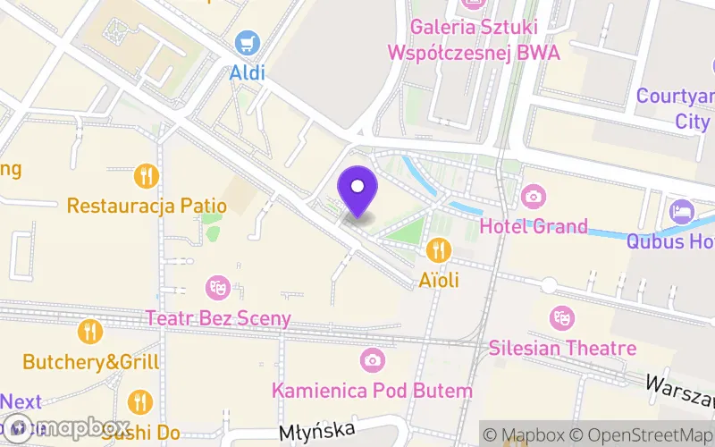 Lokalizacja: Branżowa Szkoła I Stopnia Cosinus w Katowicach